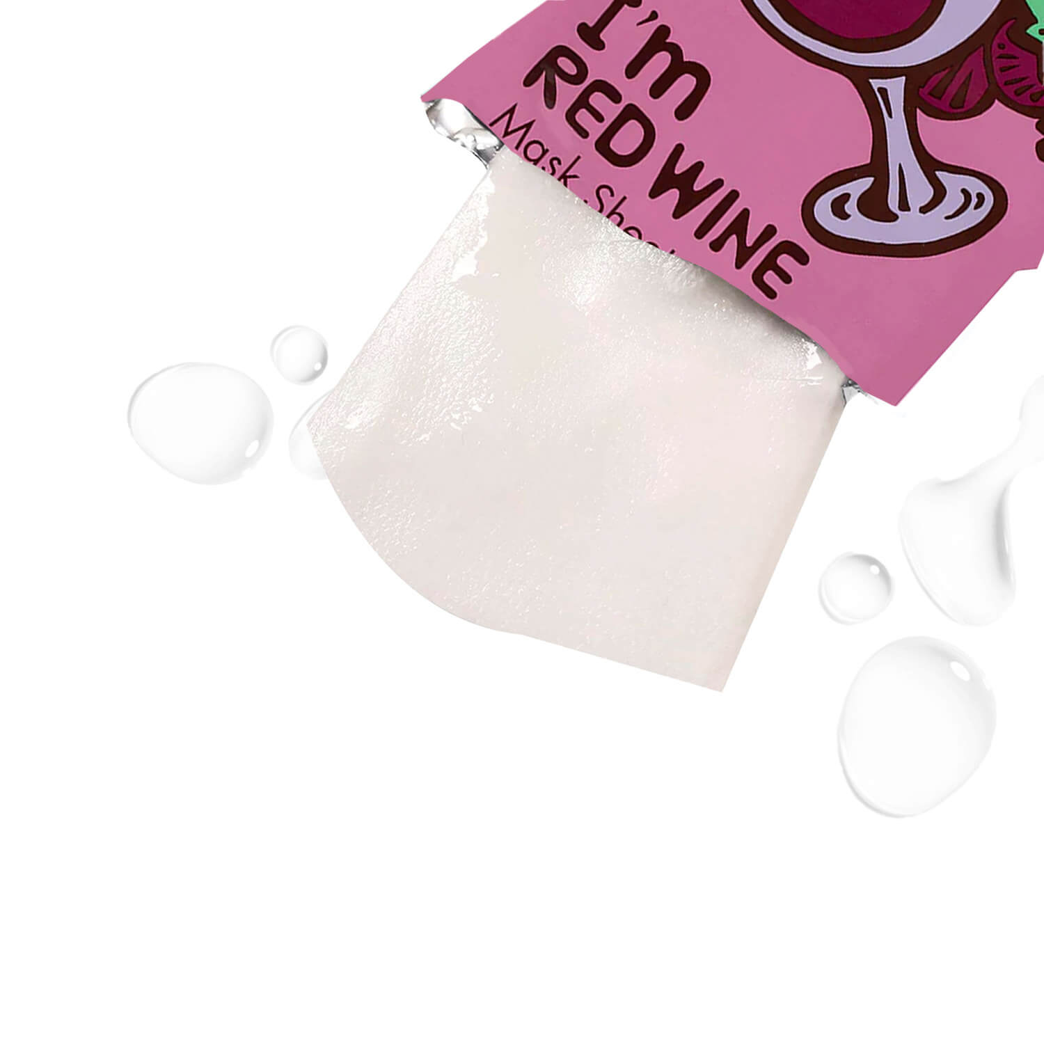 I AM REAL RED WINE MASK SHEET-PORE CARE